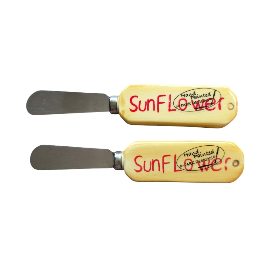 Knives Spreader for cheese and charcuterie board Hand Painted by Park Designs